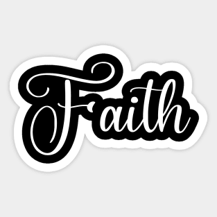 Faith Hebrews 11:1 Scripture Bible Quote Sticker